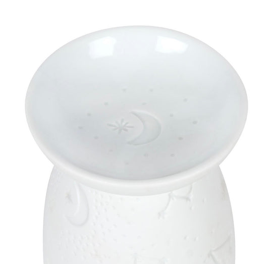 White Constellation Wax Burner